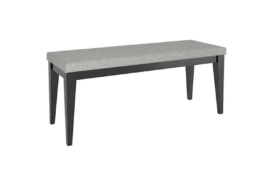Gourmet Customizable Dining Bench by Canadel at Esprit Decor Home Furnishings
